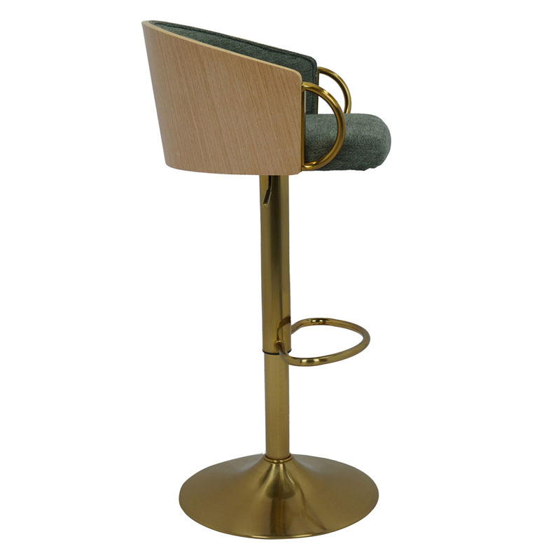 Gaston Upholstered Adjustable Bar Stool
