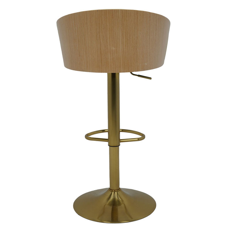 Gaston Upholstered Adjustable Bar Stool