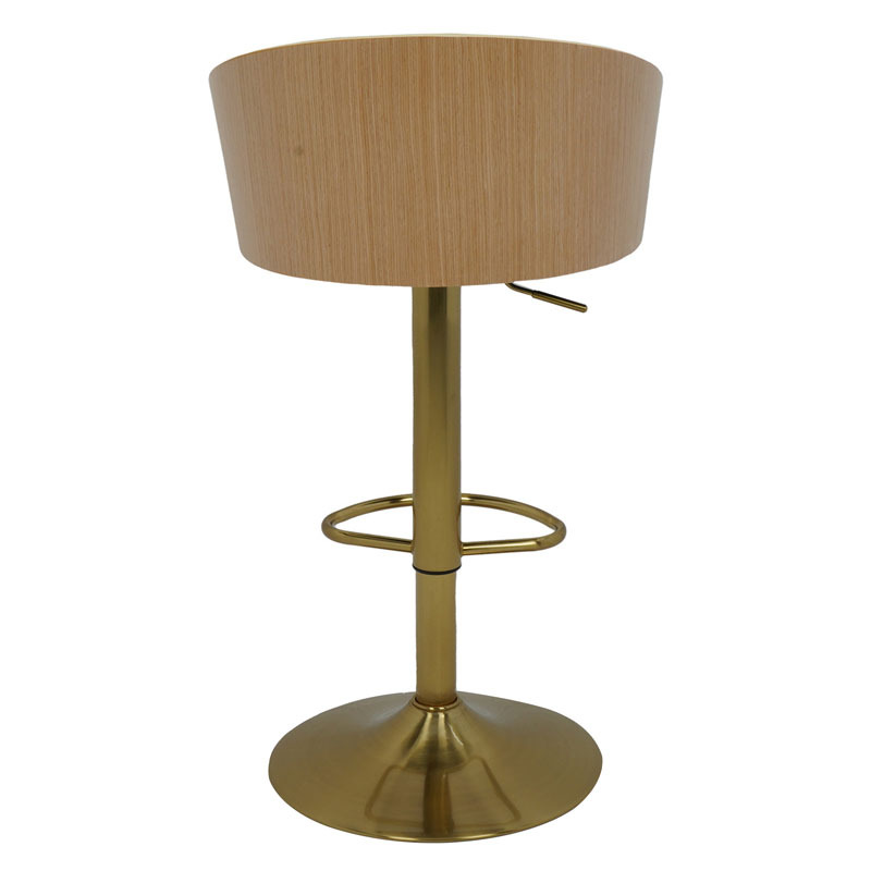 Gaston Upholstered Adjustable Bar Stool