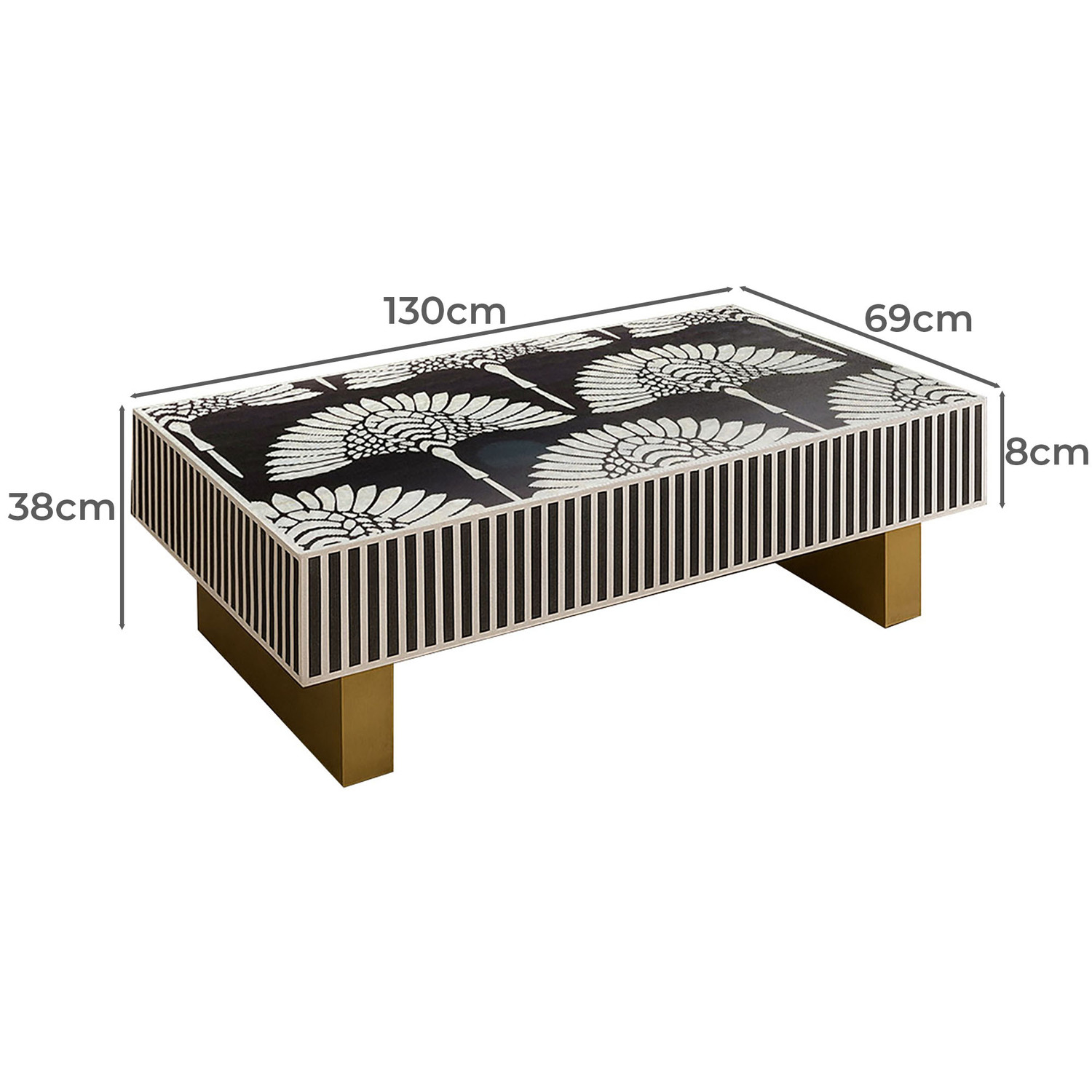 Finnick Mother of Pearl Coffee Table