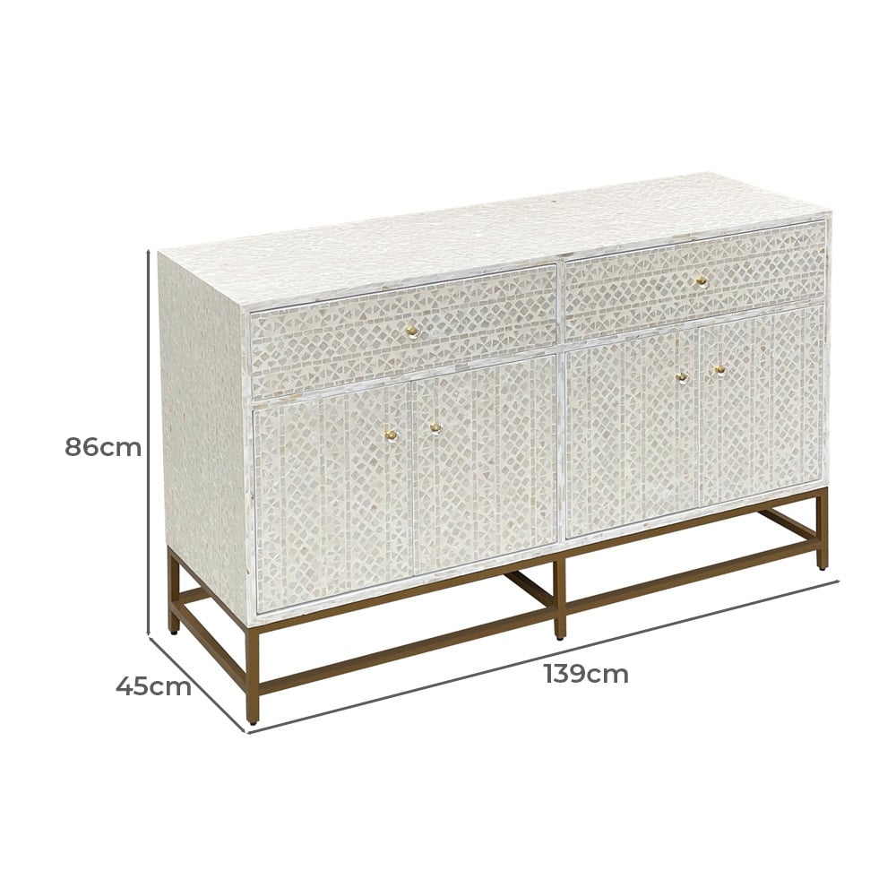 Daena Mother of Pearl Sideboard