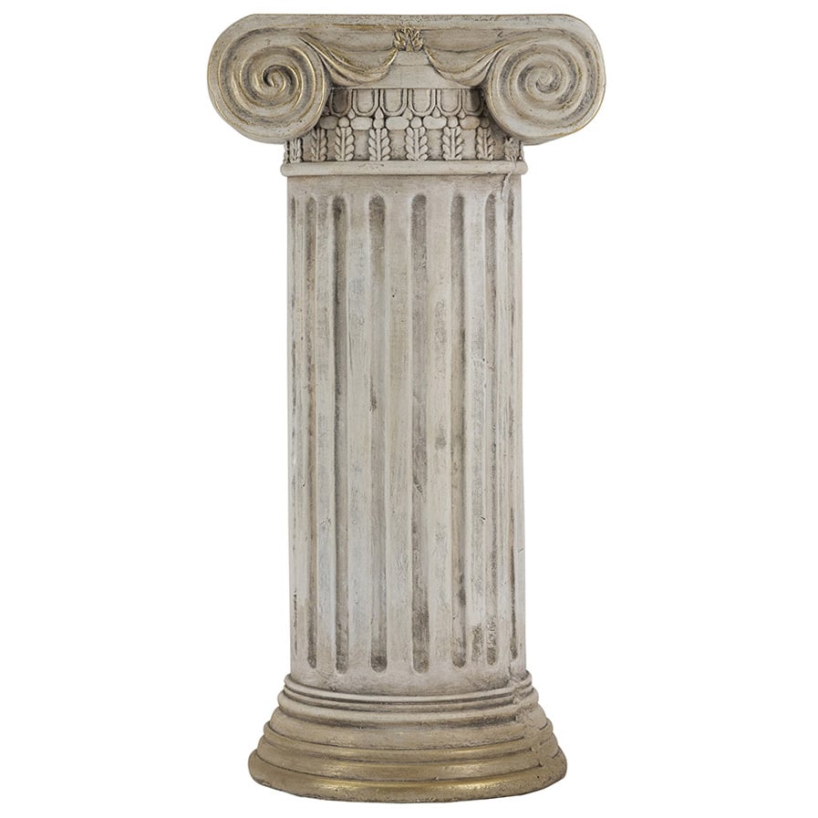 Flavel Pedestal Side Table