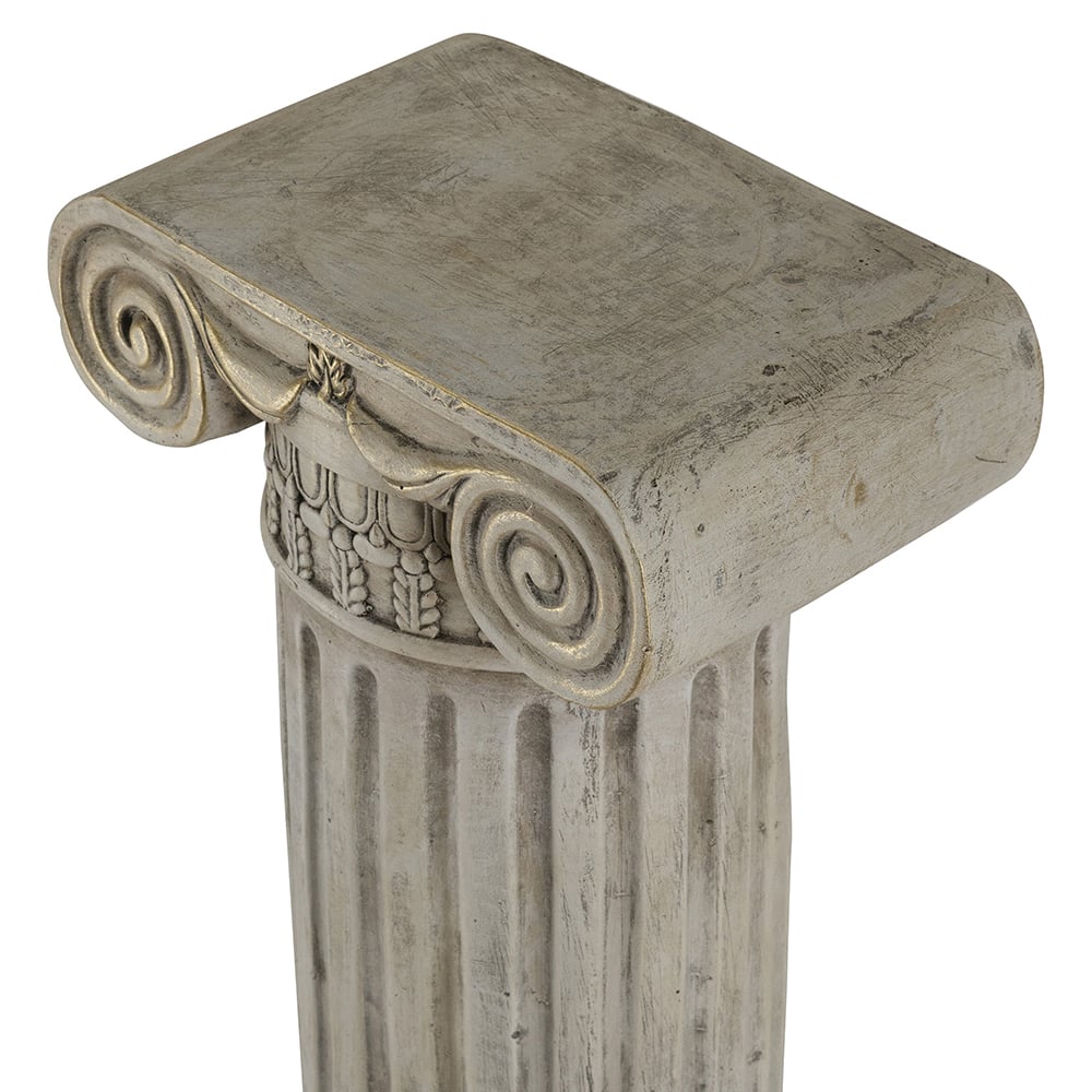 Flavel Pedestal Side Table