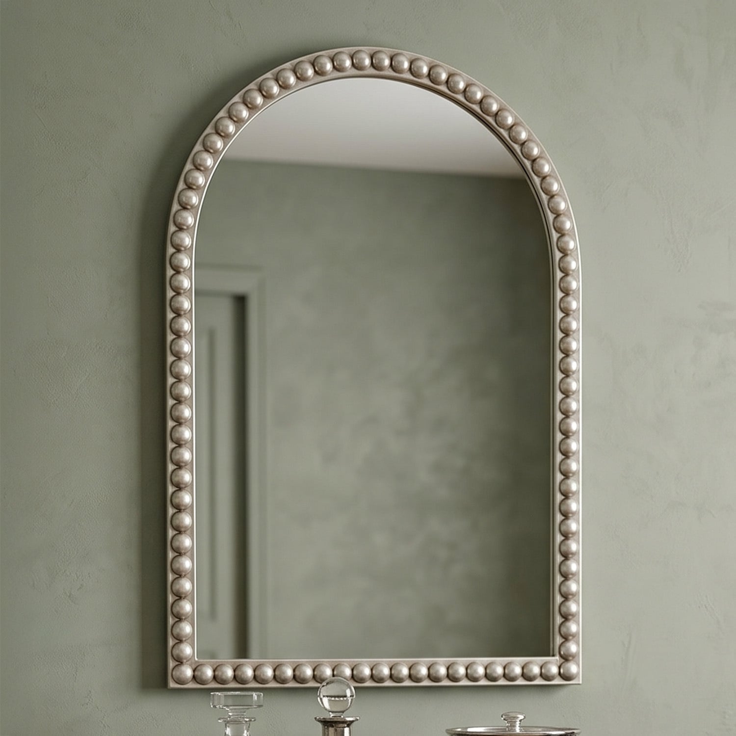 Tivian Iron Wall Mirror