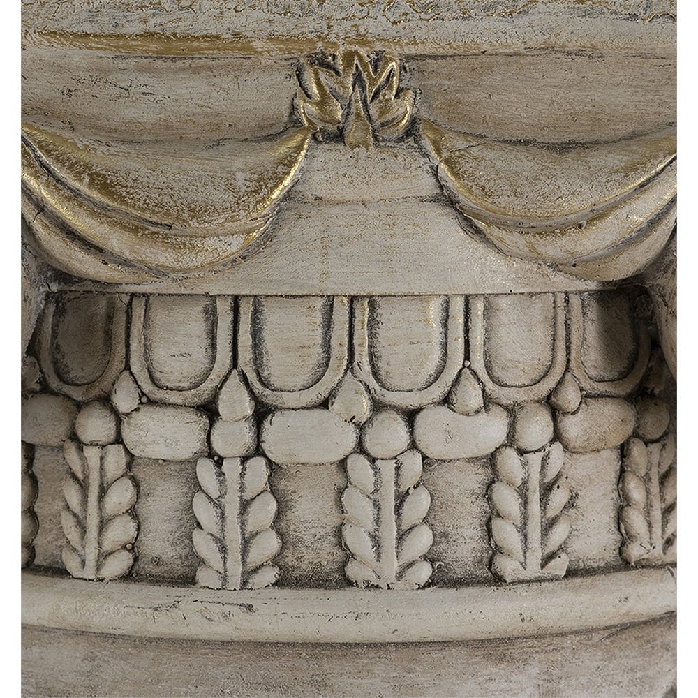 Flavel Pedestal Side Table