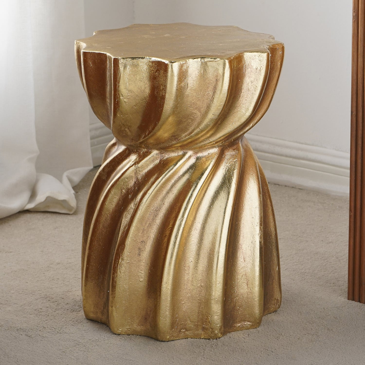 Rangi Spiral Side Table