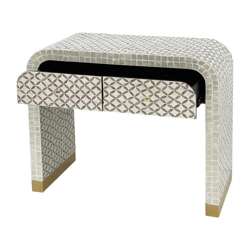 Ilias Mother of Pearl Console Table