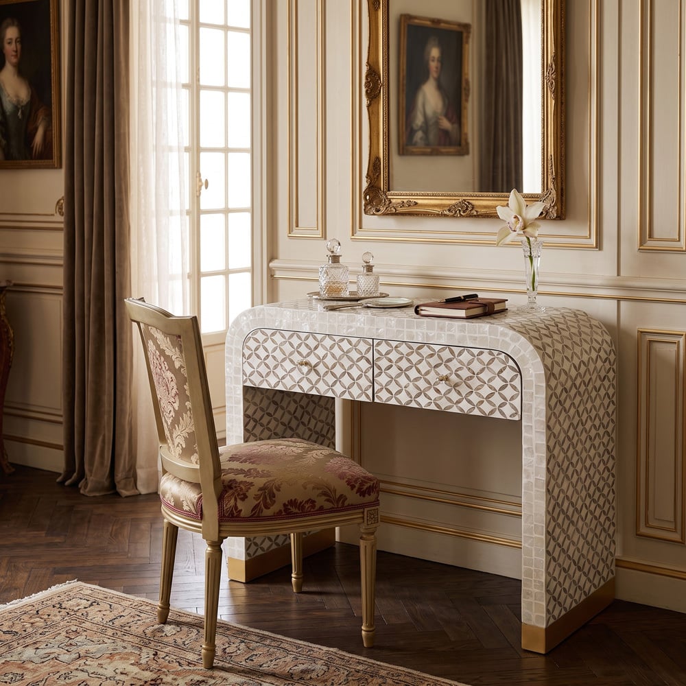 Ilias Mother of Pearl Console Table