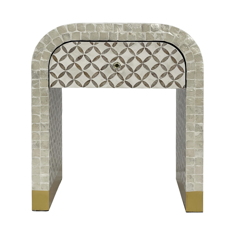 Ilias Mother of Pearl Side Table