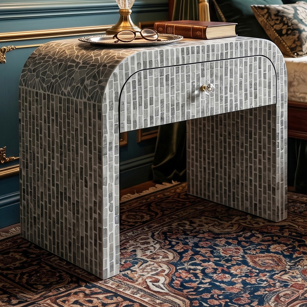 Alden Mother of Pearl Side Table