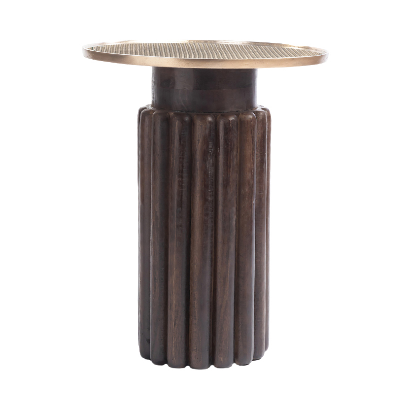 Carson Mango Wood Side Table