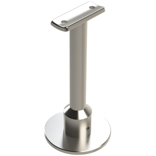 Straight Deluxe Curved Top Concealed Stair Rail Bracket