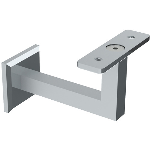 Square Commercial Flat Top Stair Rail Bracket