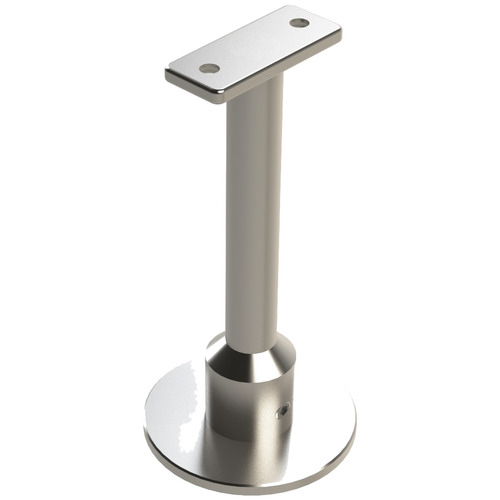 Straight Deluxe Flat Top Concealed Stair Rail Bracket