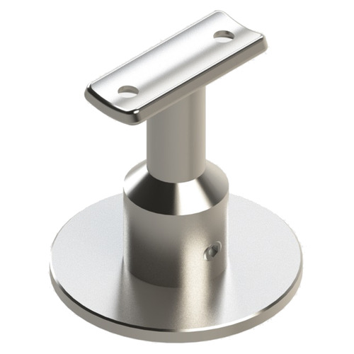 Straight Deluxe Curved Top Concealed Stair Rail Bracket