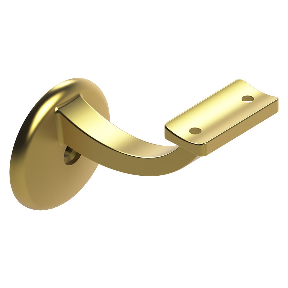 Single Exposed Curve Top Stair Rail Bracket