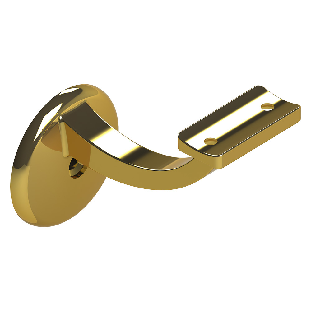 Single Exposed Curve Top Stair Rail Bracket