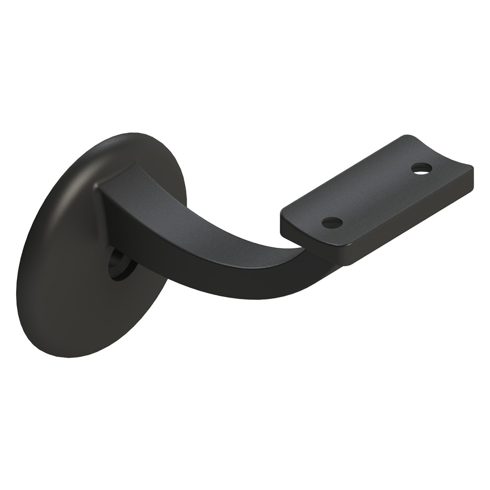 Single Exposed Curve Top Stair Rail Bracket