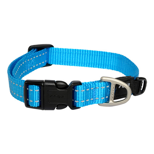 Reflective Stitching Snake Dog Collar