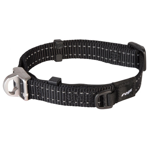 Rogz Black Safety Collar 