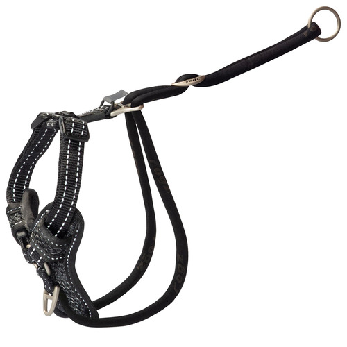 Black Rogz Control Stop Pull Harness