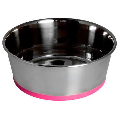 Rogz Large Slurp Stainless Steel Dog Bowl
