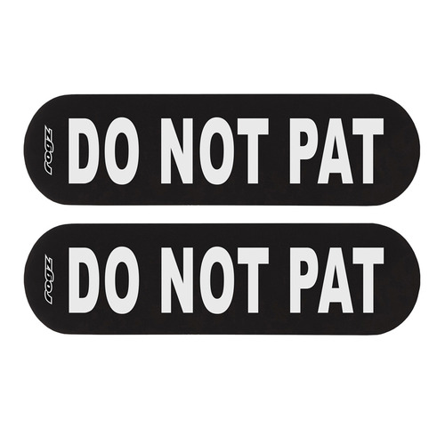 Rogz Do Not Pat Pet Harness Badge