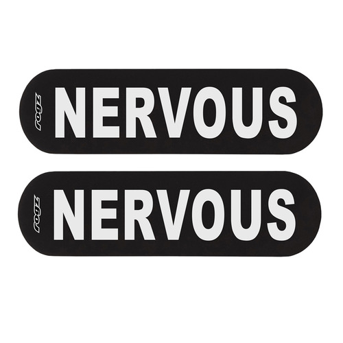 Rogz Nervous Pet Harness Badge