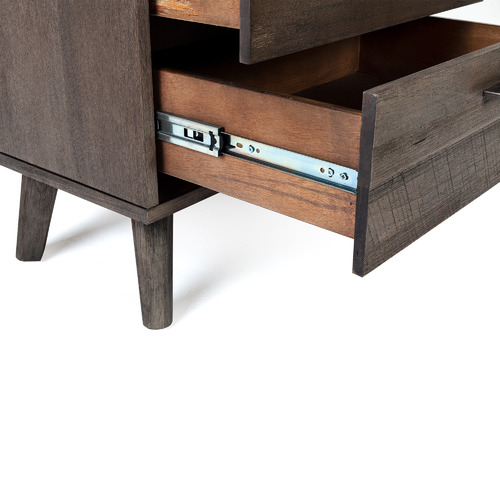 Christchurch Acacia Wood Bedside Table Temple & ster