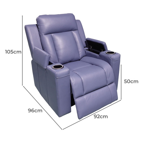 Ingram Leather Electric Recliner Armchair