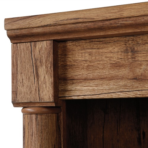 Vintage Oak Palladia Library Cabinet with Doors
