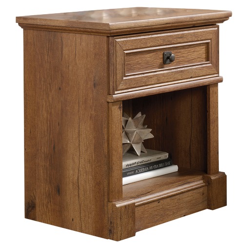 Sauder Vintage Oak Palladia Night Stand | Temple & Webster