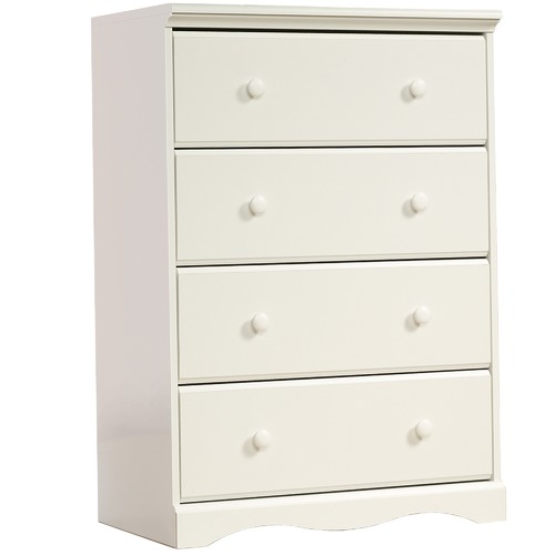 Sauder Soft White Pogo Chest Of Drawers Reviews Temple Webster