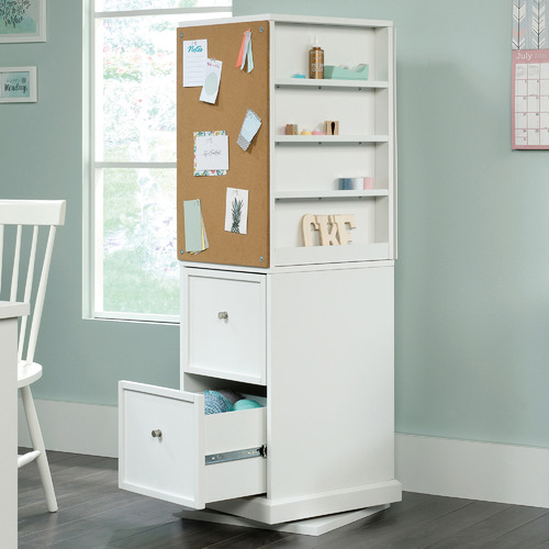white craft storage furniture