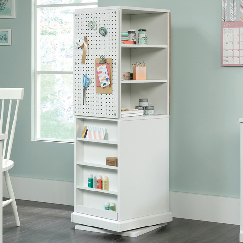 white craft storage furniture