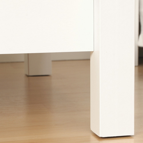 White Cottage Road Bedside Table