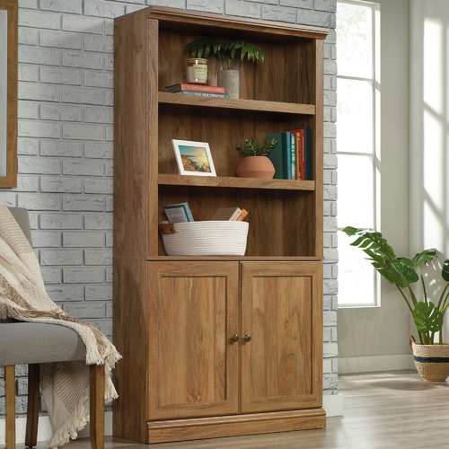 South West Living Tall Elmsley Bookcase, 48 Inch Tall Bookcase Cabinet