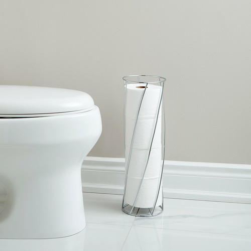 Twist Steel Toilet Tissue Holder