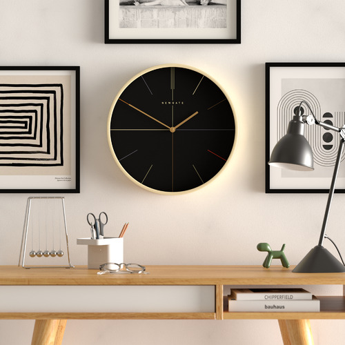 Mr Clarke Reverse Hockey Dial Wall Clock