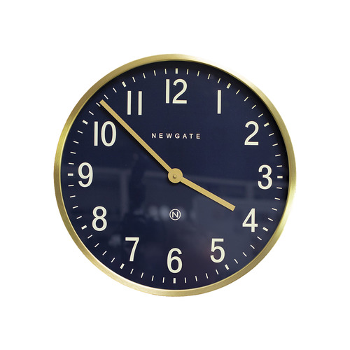 Radial Brass Mr Edwards Wall Clock