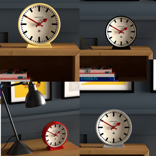 17cm Railway Mantel Clock