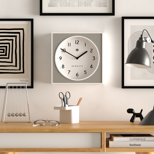 29cm Burger & Chips Wall Clock