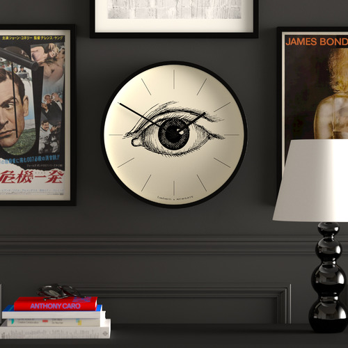 Number Three Londonetti X Eye Wall Clock