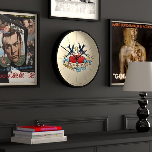 Number Three Londonetti X You & Me Wall Clock