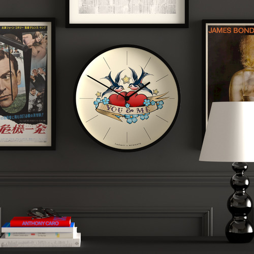 Number Three Londonetti X You & Me Wall Clock