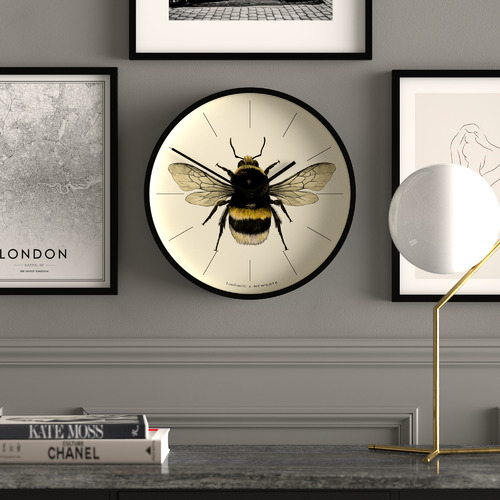Number Three Londonetti X Bee Wall Clock