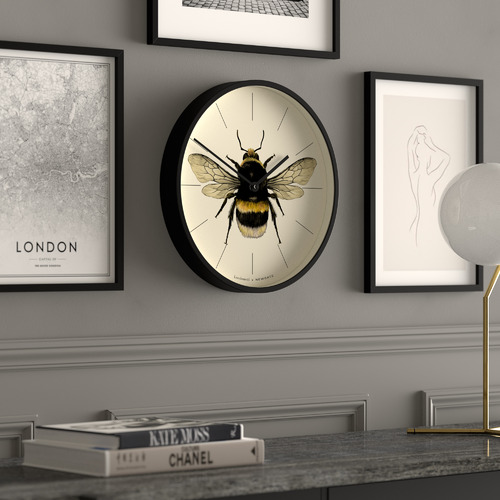 Number Three Londonetti X Bee Wall Clock