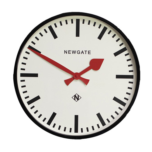 45cm Black Putney Wall Clock