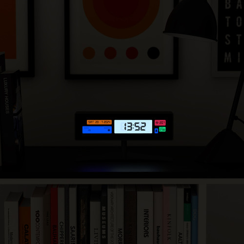 Supergenius LCD Alarm Clock
