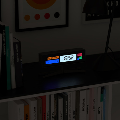 Supergenius LCD Alarm Clock